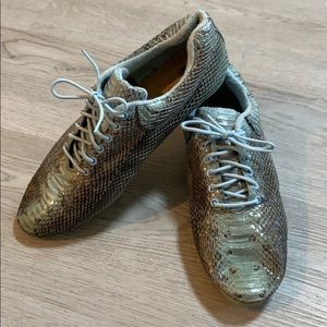 Vintage 1980s Snakeskin Sneakers “Snakers”